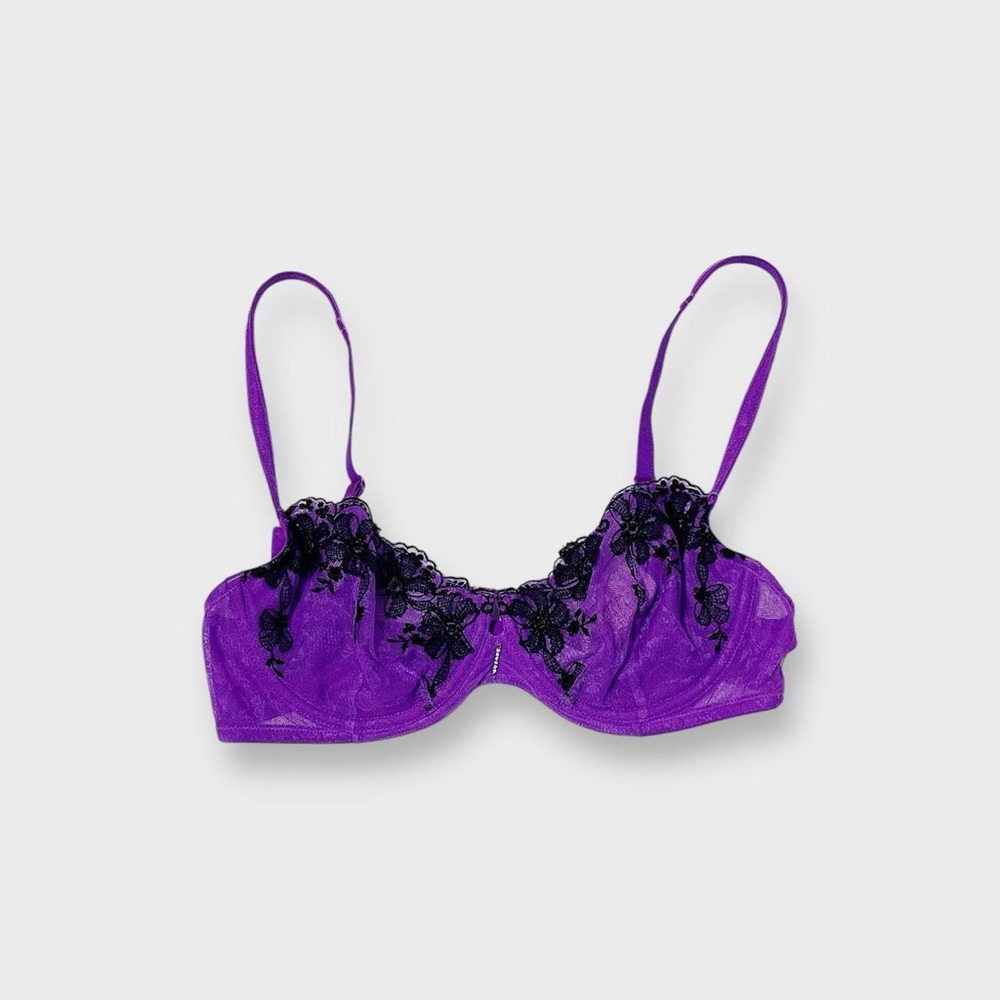 VS Purple Lace Bra